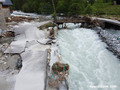 Inondation du hameau des Etages suite � la crue du V�n�on du 21 juin 2024