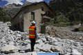 Crue du torrent des �tan�ons � la B�rarde - �tude de l'impact sur les b�timents par le SDIS 38