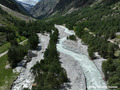 Inondation et engravement du camping municipal de la B�rarde suite � la crue du 21 juin 2024
