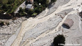 Le torrent du Boréon après la crue du 02/10/2020 à Saint-Martin-Vésubie - tempête Alex